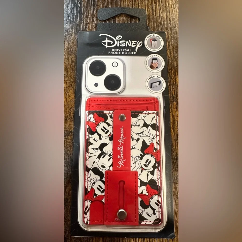 Disney Minnie Mouse Universal Phone Holder (Red) NWT